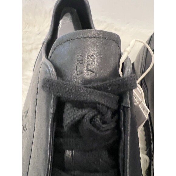 Zara Men Leather Sneakers X SR_A Black Causal Lace Up Shoes Size US 9 EU 42 $159 - Picture 7 of 15